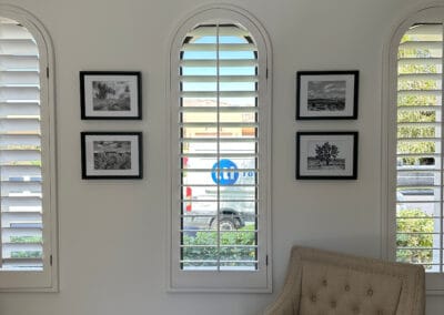 Modern and clean home window designed shutters.